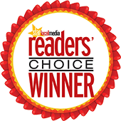Readers Choice Winner award badge