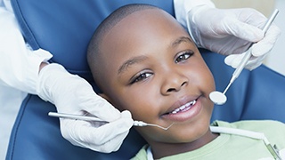 The Colony Children's Dentist young boy smiling