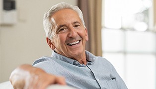 smiling older man