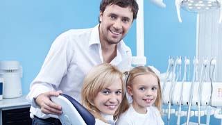 Man and woman after dental checkup in The Colony