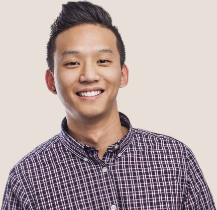 Happy young man with healthy beautiful smile
